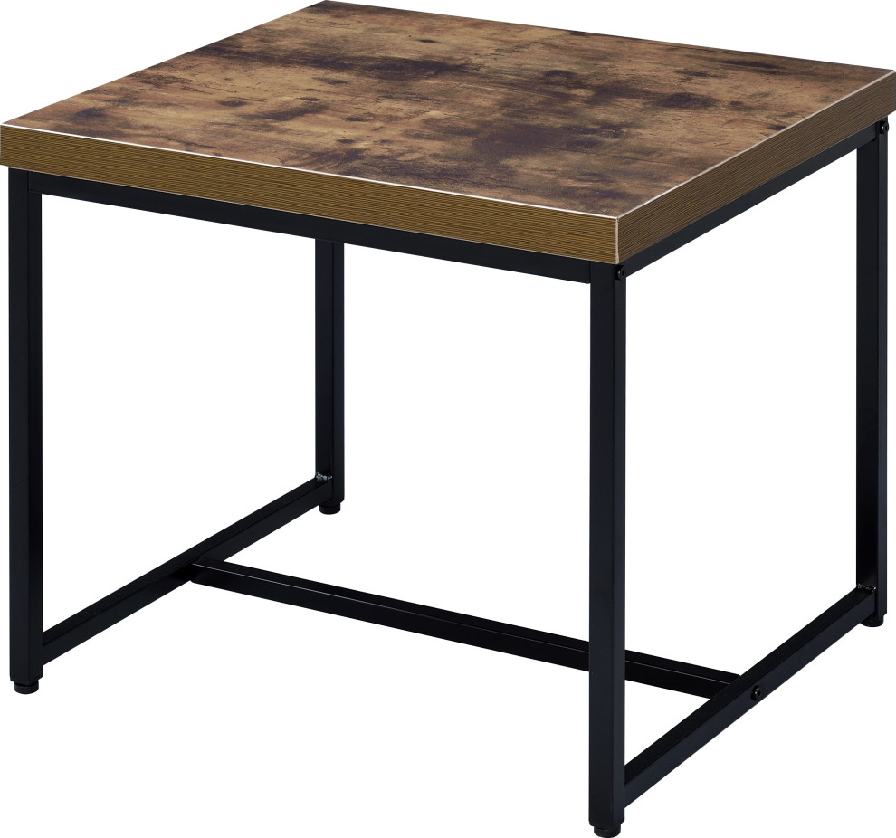 Bob End Table   Industrial   Side Tables And End Tables   by HedgeApple  Houzz