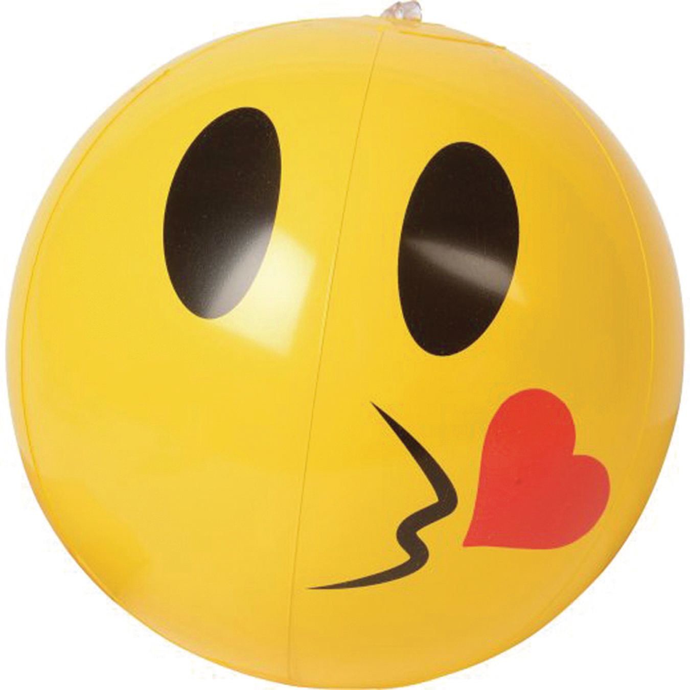 U. S. Toy Emoticon Assorted Inflate Balls 8-9 diam. Inflatable Toys， 12 Pack