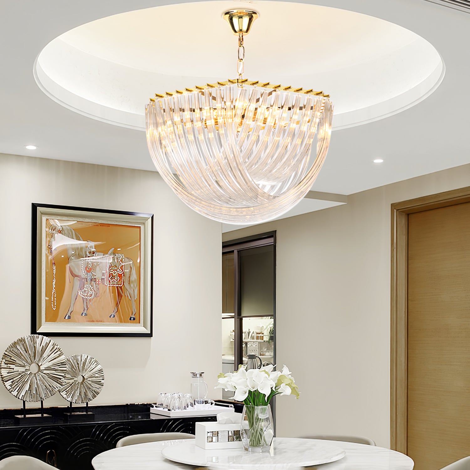 Trevi Murano Chandelier