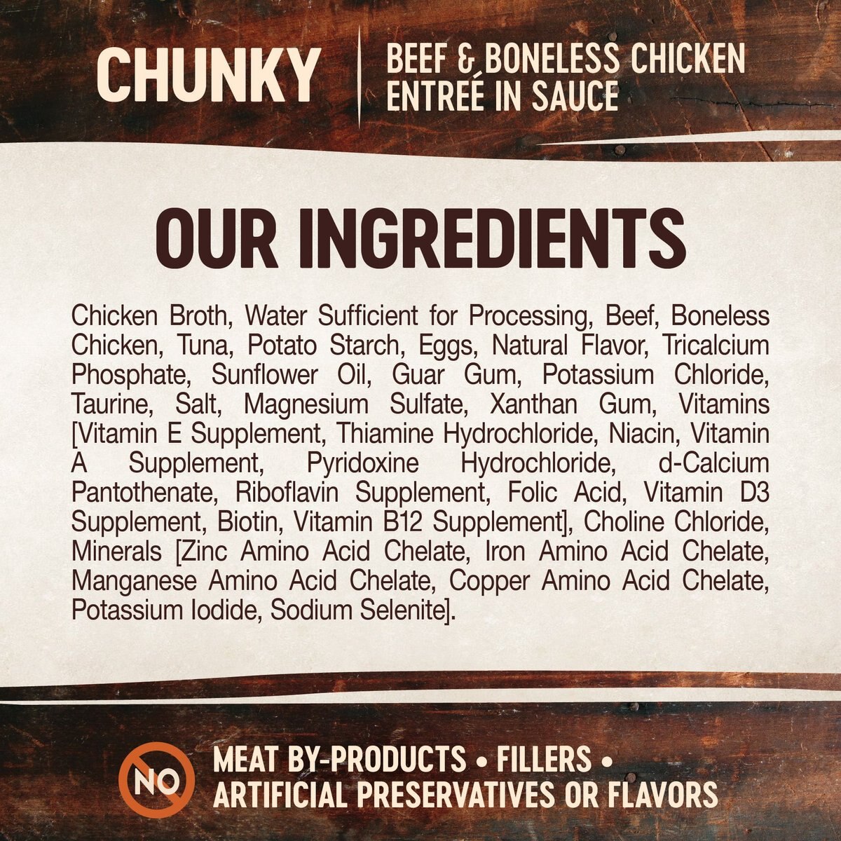 Wellness CORE Signature Selects Chunky Beef and Boneless Chicken Entree in Sauce Grain-Free Canned Cat Food