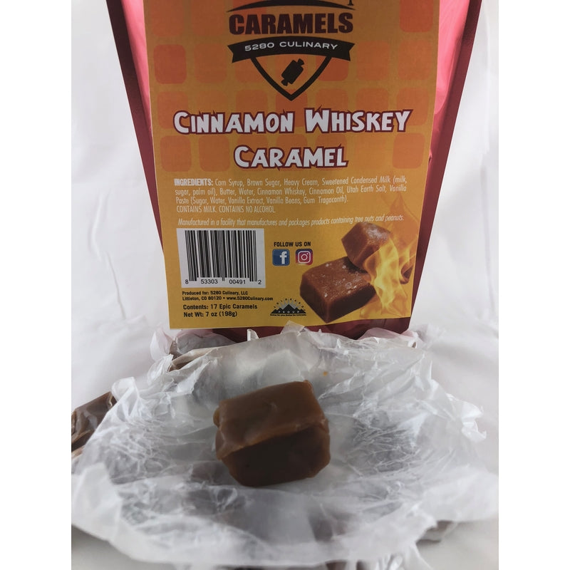 CARAMELS CINN WHSKY 7OZ