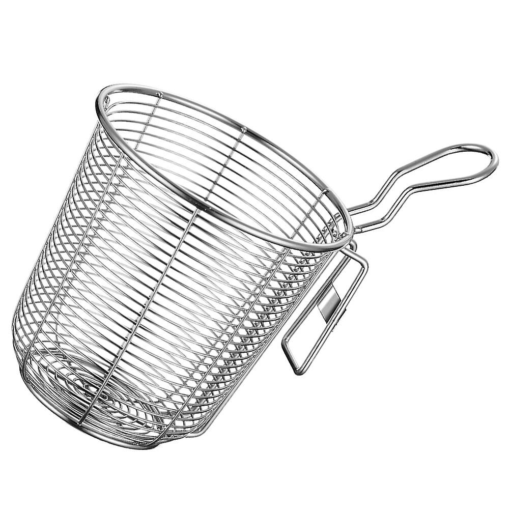 Stainless Steel Noddle Strainer Hot Pot Colander Heat-resistant Mesh Strainer Kitchen Supply