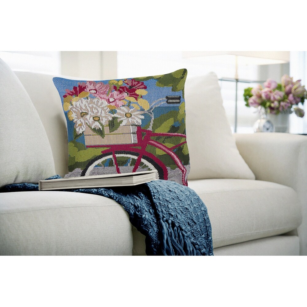 Liora Manne Marina Summer Ride Indoor/Outdoor Pillow