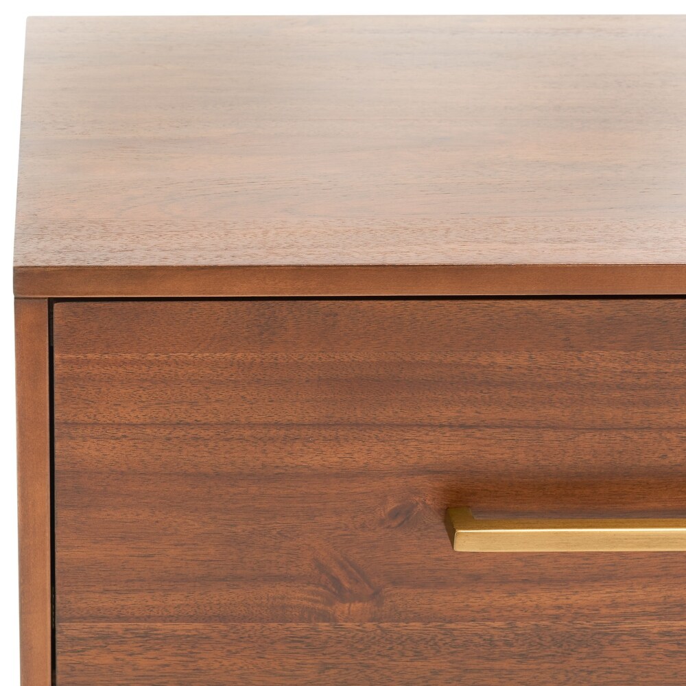 SAFAVIEH Couture Lawson 6 drawer Dark Chocolate Brown Dresser