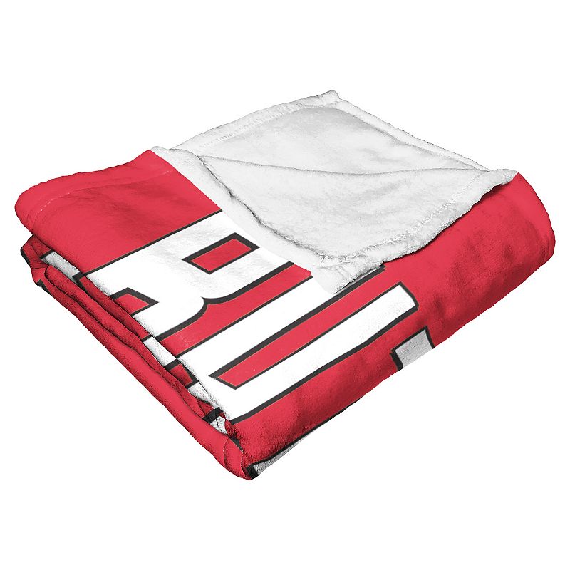 The Northwest Rutgers Scarlet Knights Alumni Silk-Touch Throw Blanket