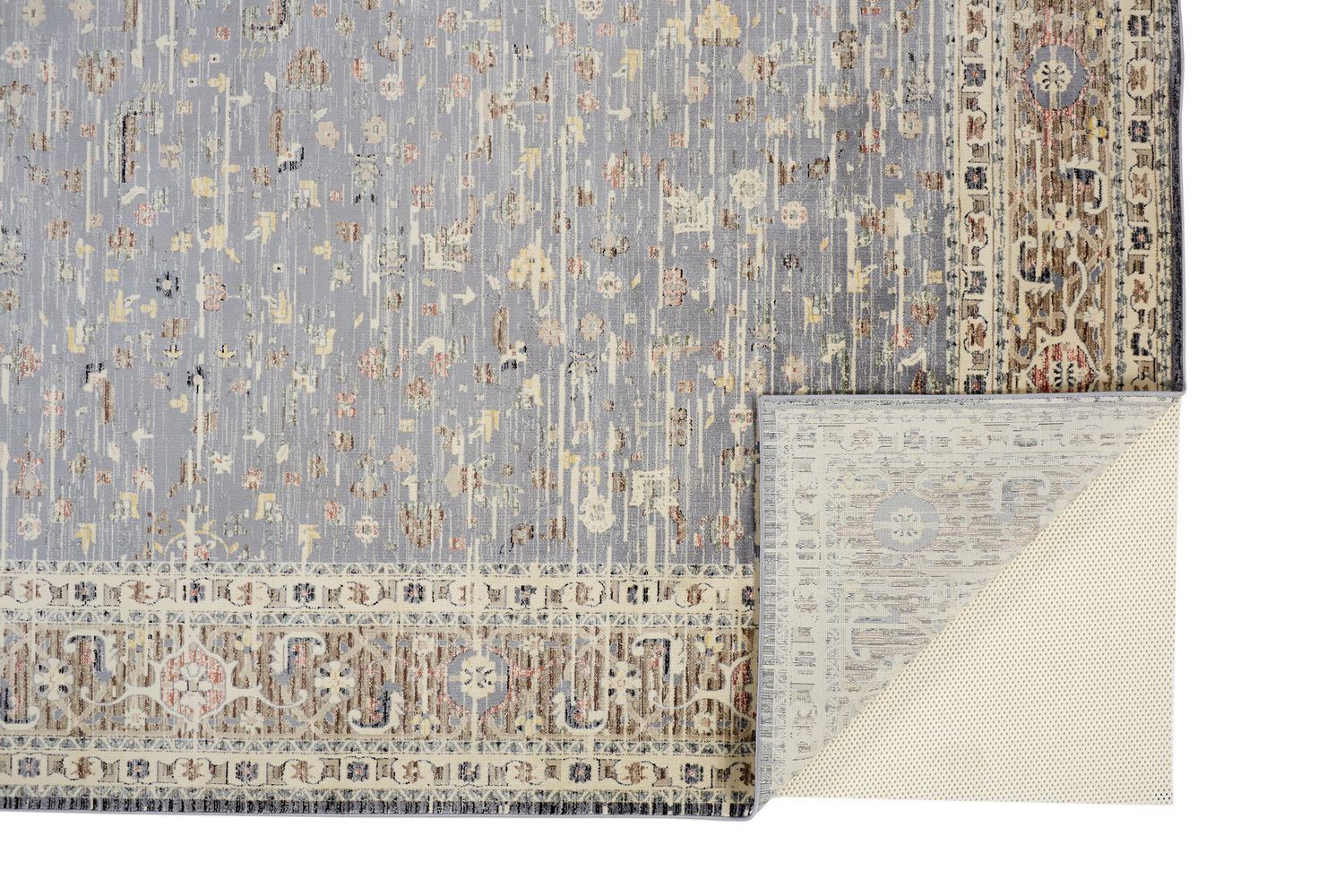 Huron Tan and Gray Rug by BD Fine