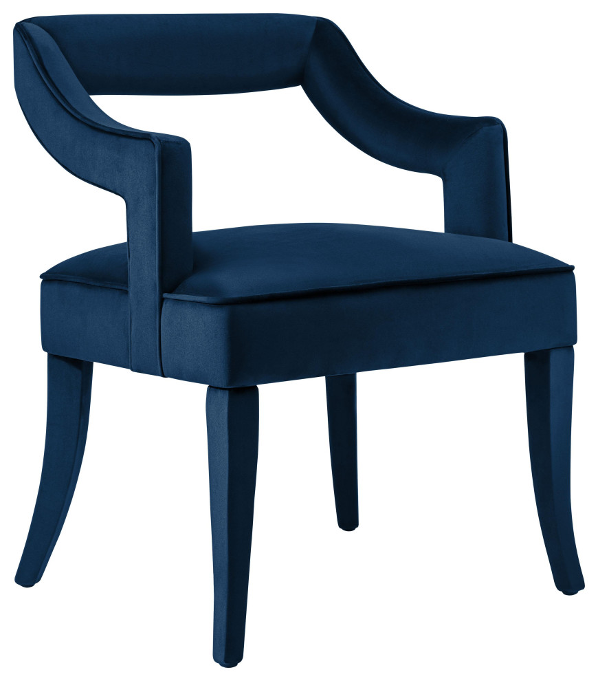 Tiffany Velvet Chair   Contemporary   Dining Chairs   by MODTEMPO LLC  Houzz