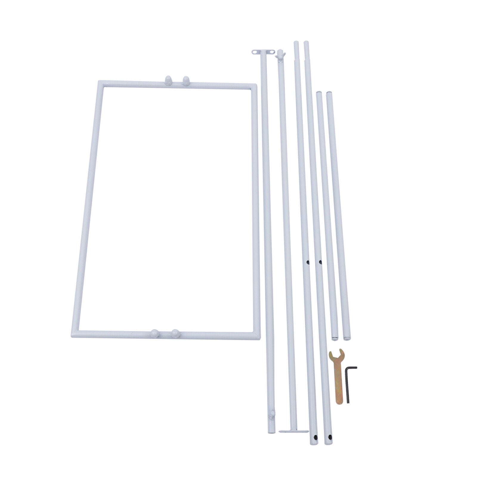 White Wedding Arch Rack 61.02