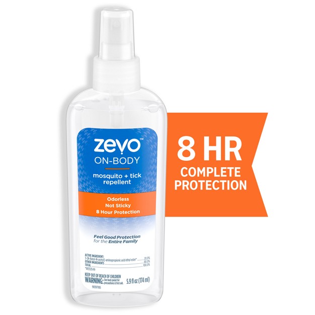 Zevo On Body Pump Spray Personal Repellents And Bug Sprays 6oz