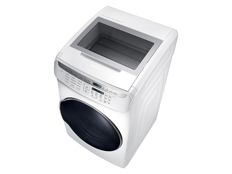 Samsung DVE55M9600W 7.5 Cu. Ft. Smart Electric Dryer With Flexdry™ In White