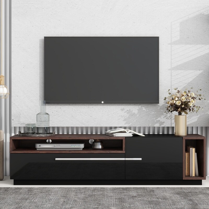 Modern TV Stand TV Cabinet for TVs Up to 70\