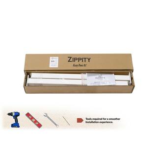 Zippity Outdoor Products 3-14 in. x 4 in. x 30 in. Galvanized SteelVinyl Surface Fence Mounts (2-Pack) ZP19011