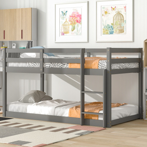 Loft Twin Bed  Gray W50443246