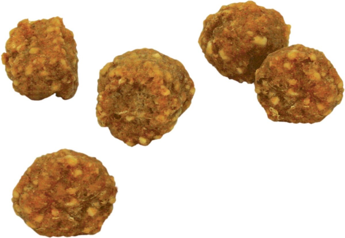 KONG Meatballs Mini Grain-Free Chicken Dog Treats， 4-oz bag