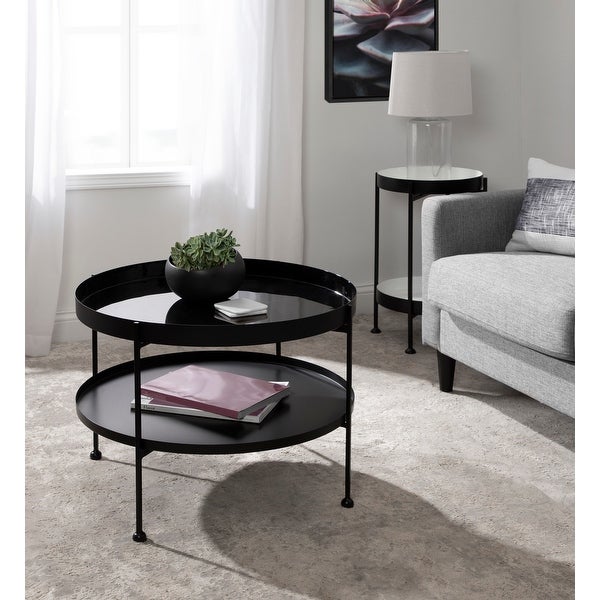 Kate and Laurel Nira Metal Coffee Table