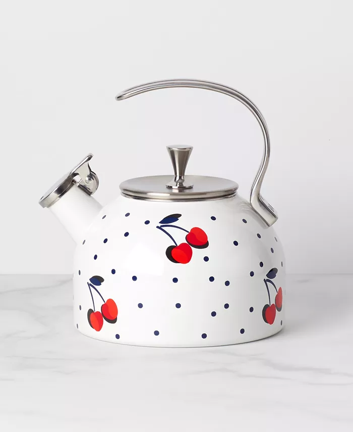 Kate Spade new york Vintage Cherry Dot Tea Kettle