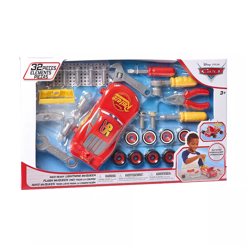 Just Play Race Ready Lightning McQueen Set