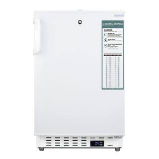 Summit Appliance 3.32 cu. ft. Healthcare Undercounter Refrigerator without Freezer in White ADA Compliant ADA404REF