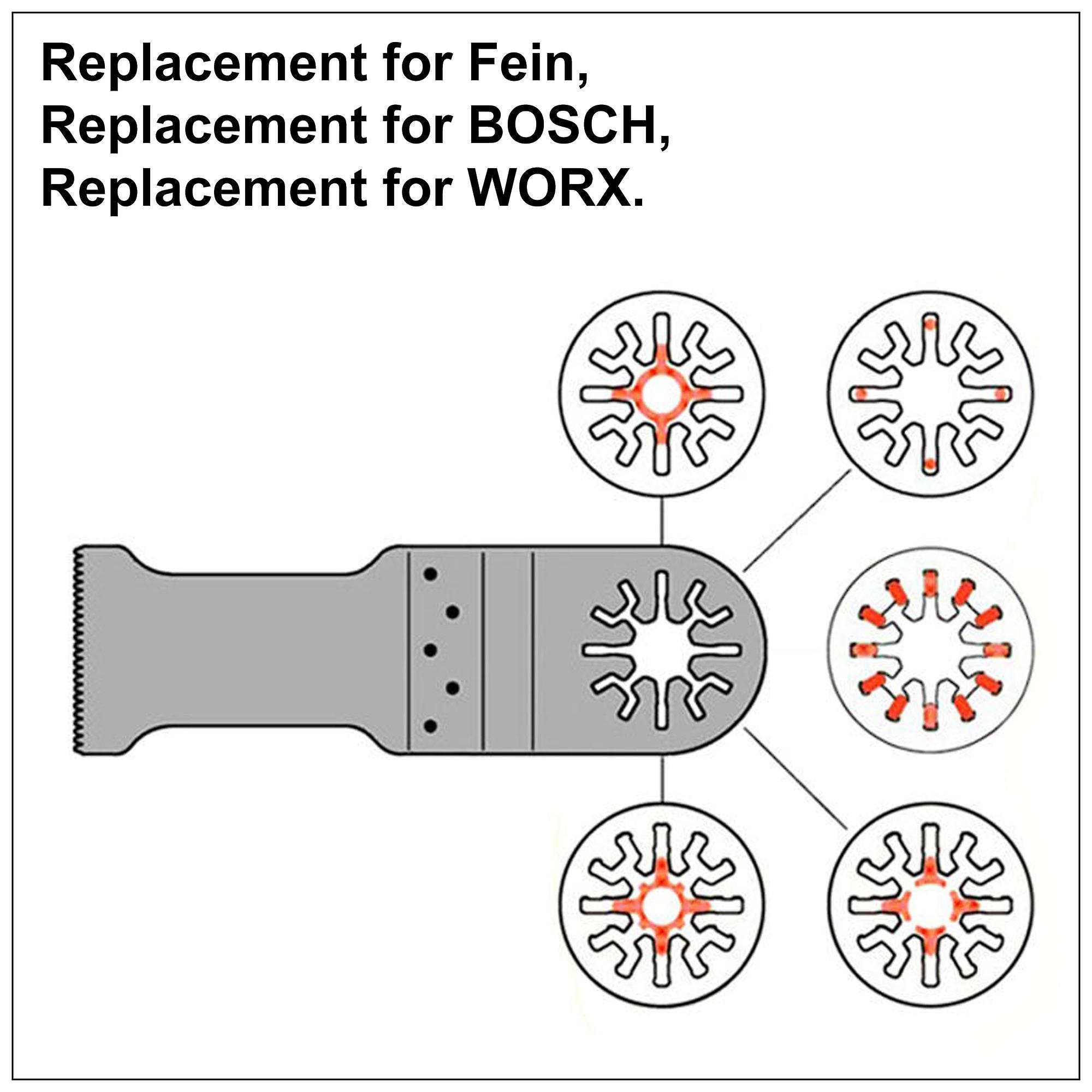 Universal HCS Oscillating Saw Blade MultiTool