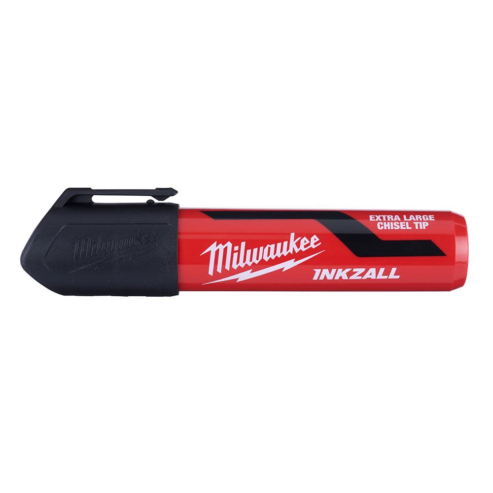 MW INKZALL Extra Large Chisel Tip Black Marker 48-22-3265 from MW