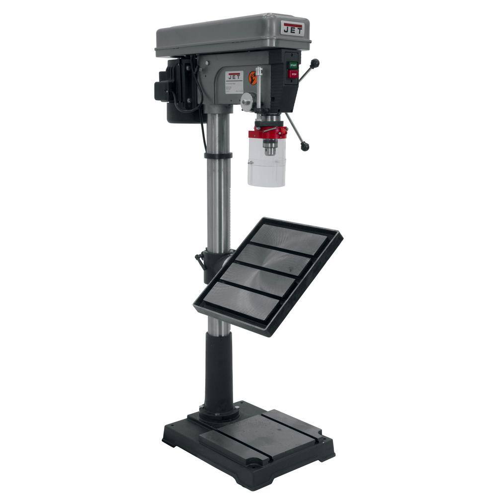 Jet 1 HP 20 in. Floor Standing Drill Press 12-Speed 115-Volt J-2550 354402