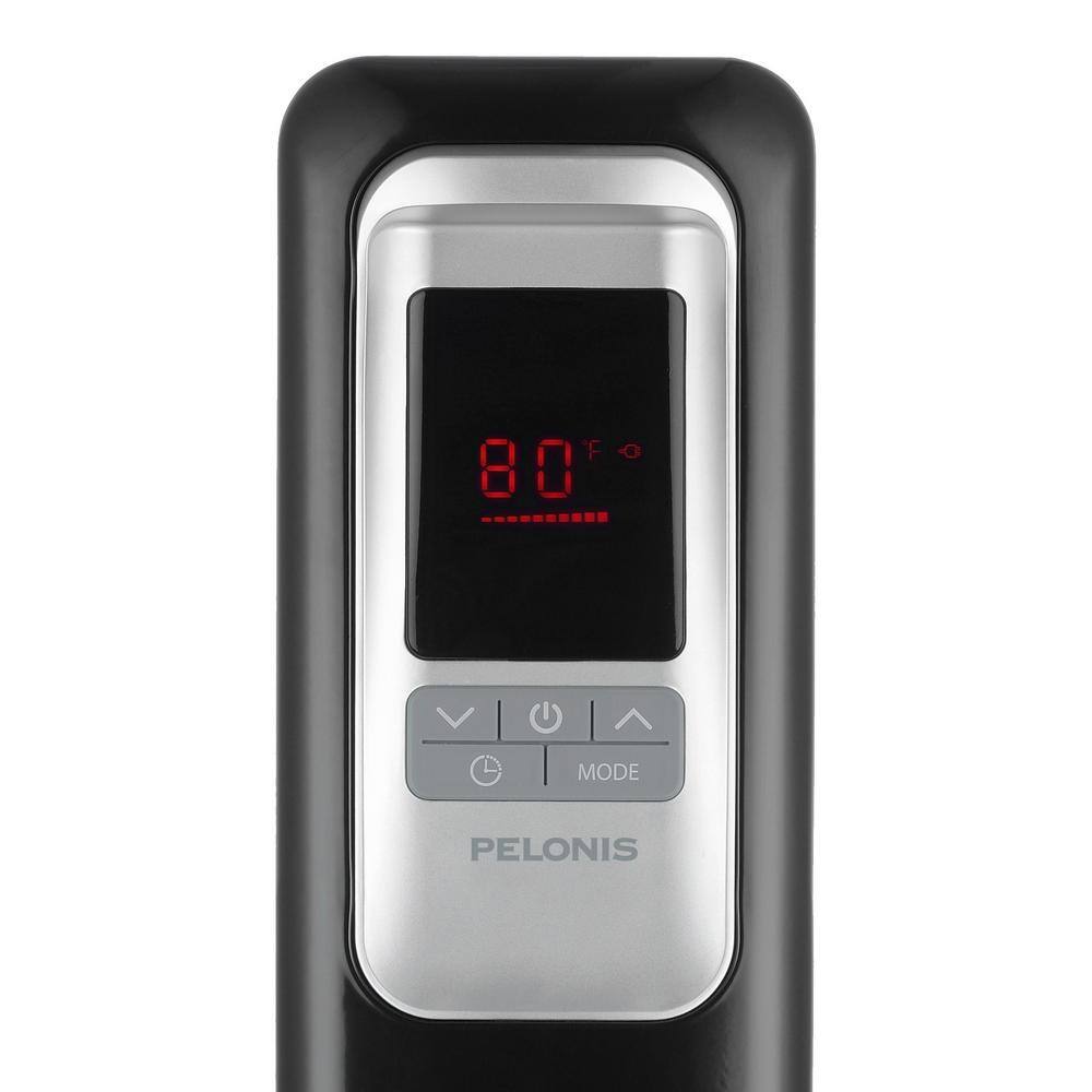 Pelonis 1500-Watt Digital Electric Oil-Filled Radiant Portable Space Heater HO-0280