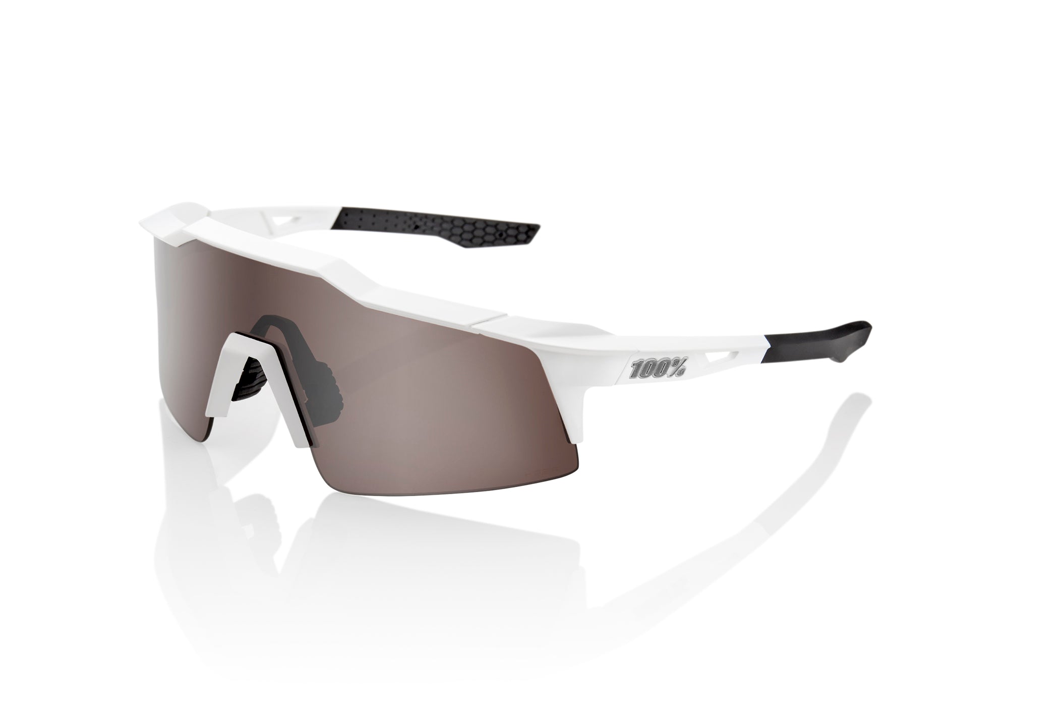 100% SPEEDCRAFT Sunglasses Matte White