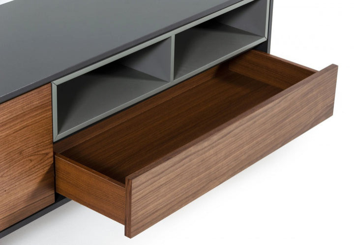 Lidia Modern Multi Colored TV Stand   Modern   Entertainment Centers And Tv Stands   by Virgil Stanis Design  Houzz