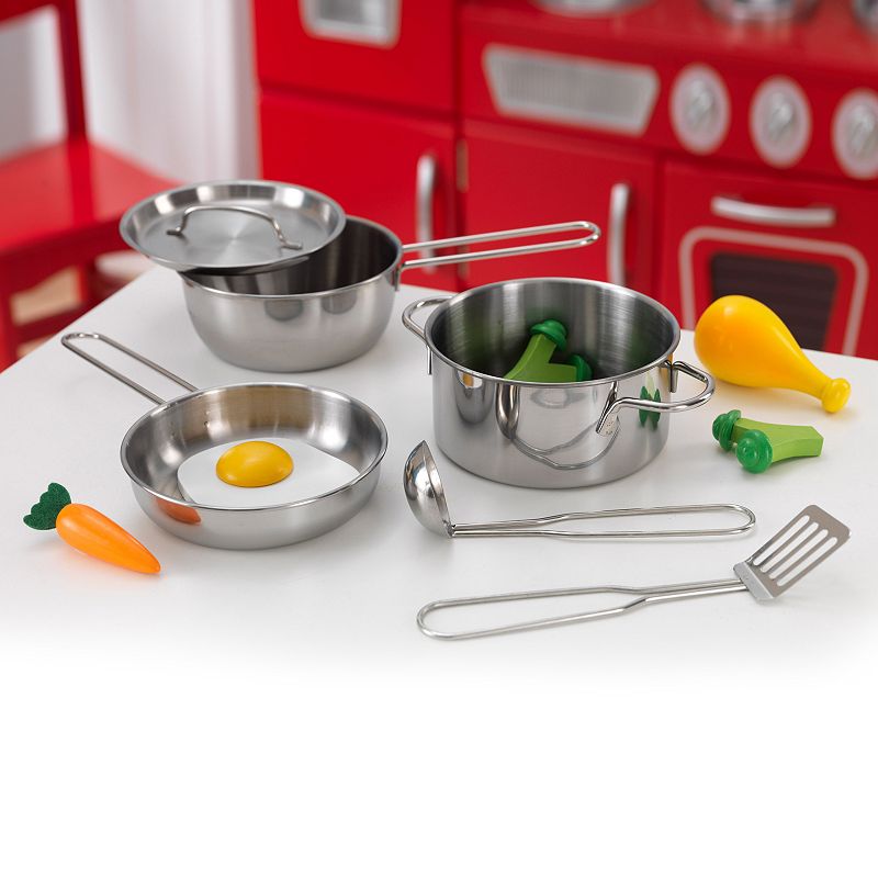 KidKraft Deluxe Play Cookware and Food Set