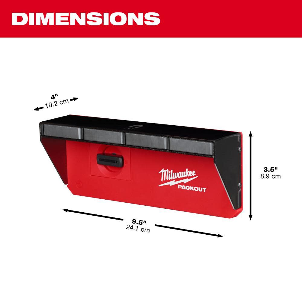 Milwaukee PACKOUT Magnetic Rack 48-22-8346 from Milwaukee