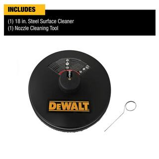 DW Universal 18 in. Surface Cleaner for Cold Water Pressure Washers Rated up to 3700 PSI DXPA34SC