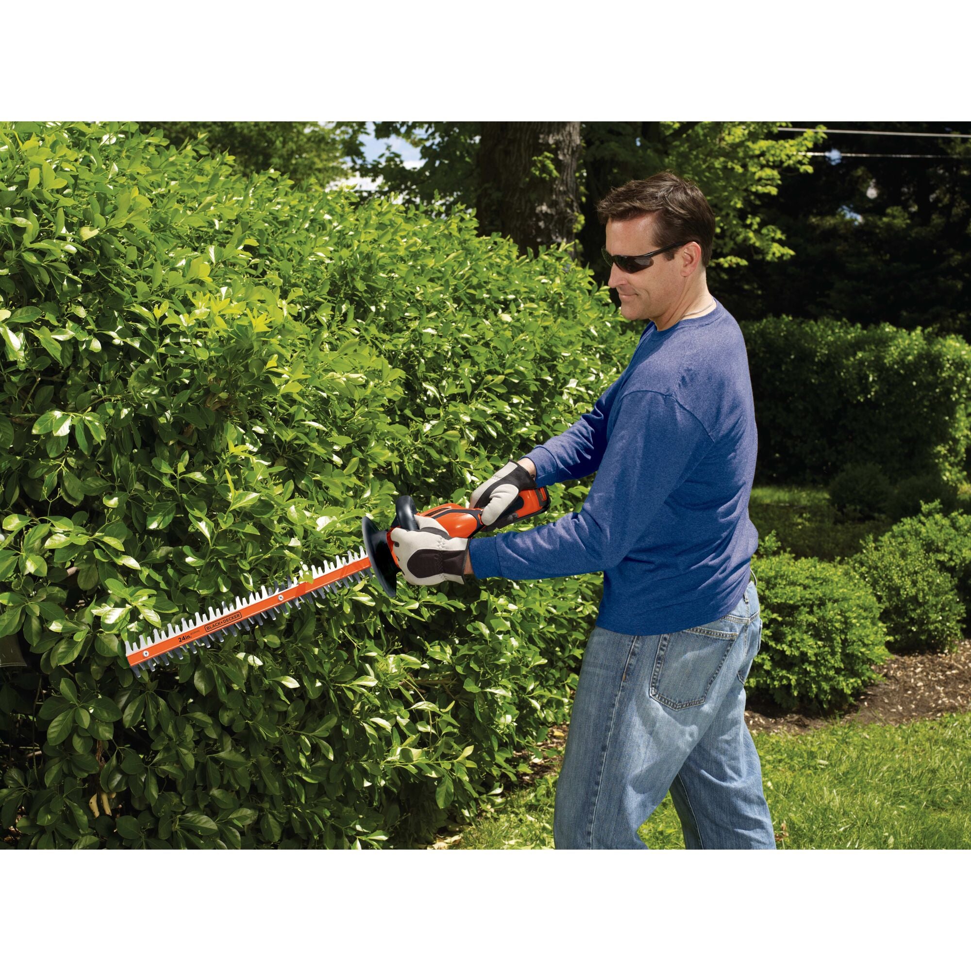 40V MAX* Cordless Hedge Trimmer, 24-Inch