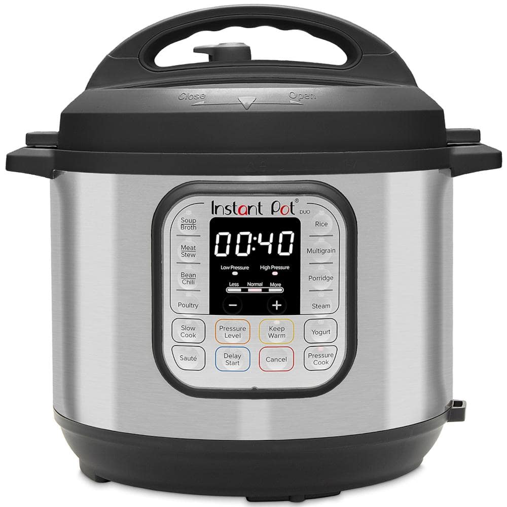 Instant Pot 8 qt. Stainless Steel Duo Electric Pressure Cooker 113-0002-03