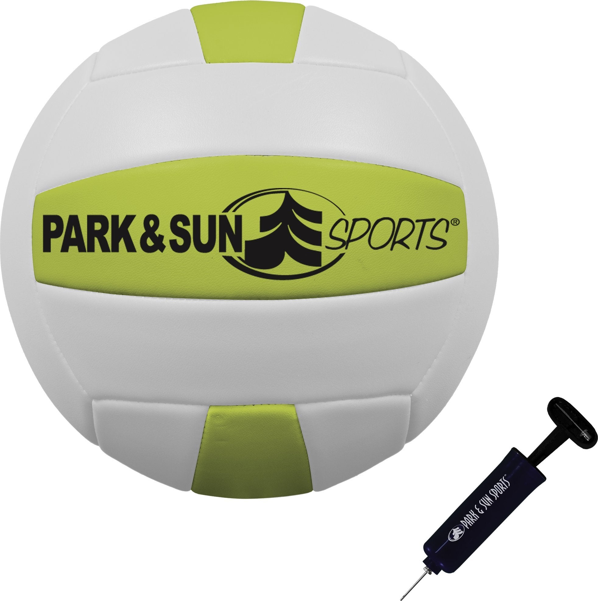 Park and Sun Sports Spiker Sport: Portile Outdoor Volleyball Net System， Blue