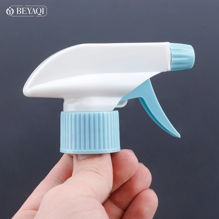 Factory hot sale cleaning bule 28mm household trigger sprayer quality trigger sprayer hand trigger sprayer