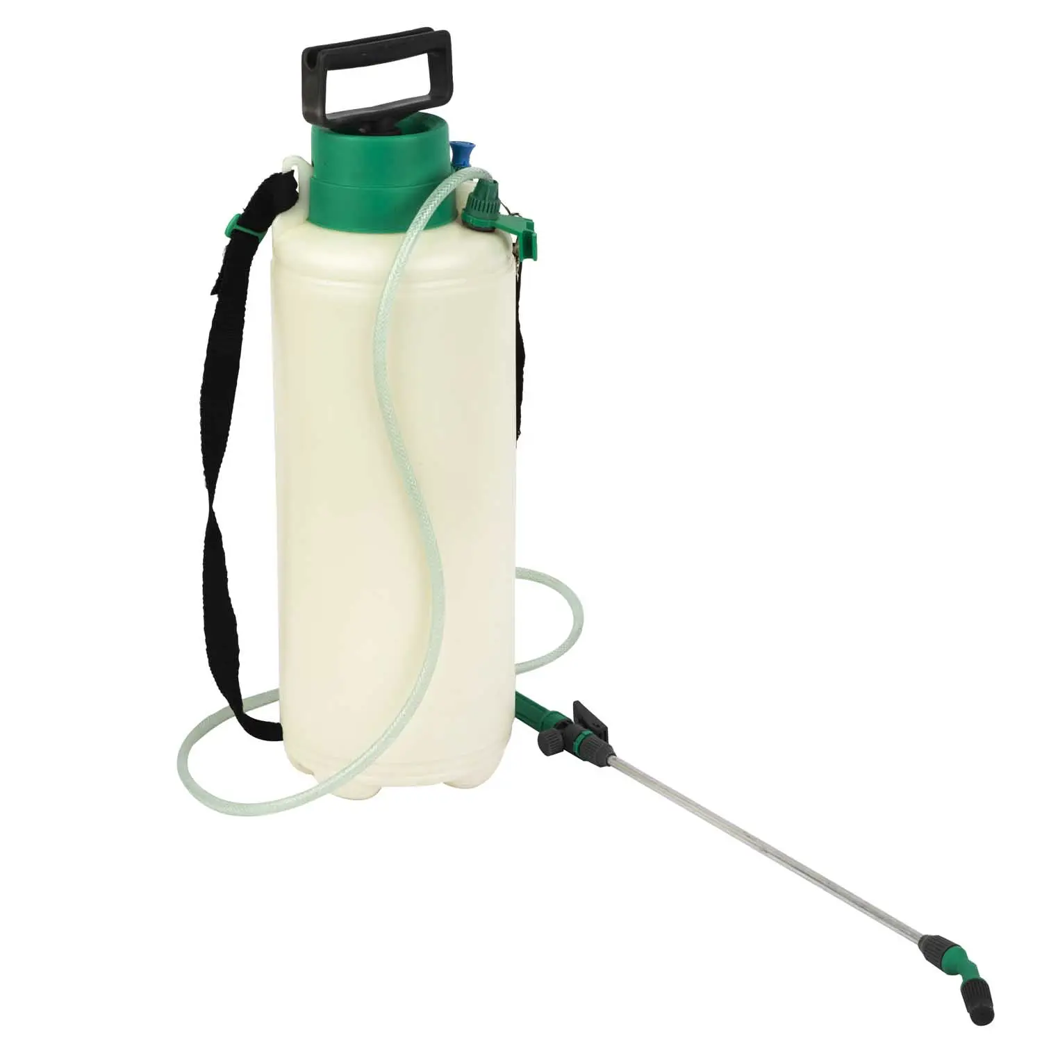 7L  plastic manual pressure sprayer with should strop for garden irrigation