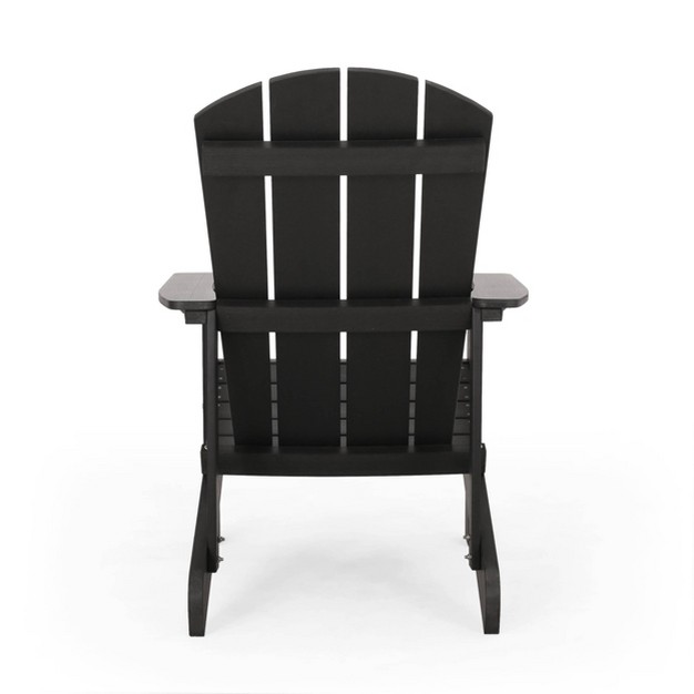 Culver Outdoor Faux Wood Adirondack Chair Christopher Knight Home