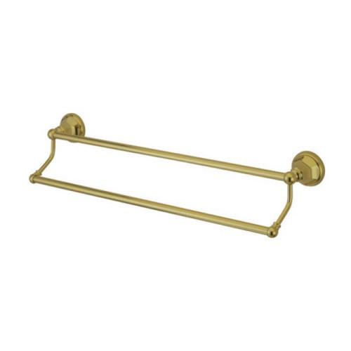 Kingston Brass BA481318C Metropolitan 18-Inch Dual Towel Bar， Polished Chrome