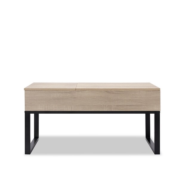 Lift Top Extendable Coffee Table with Storage for Living Room