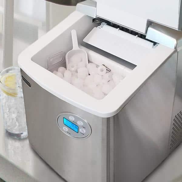 Whynter 49 lb Portable Ice Maker in Stainless Steel