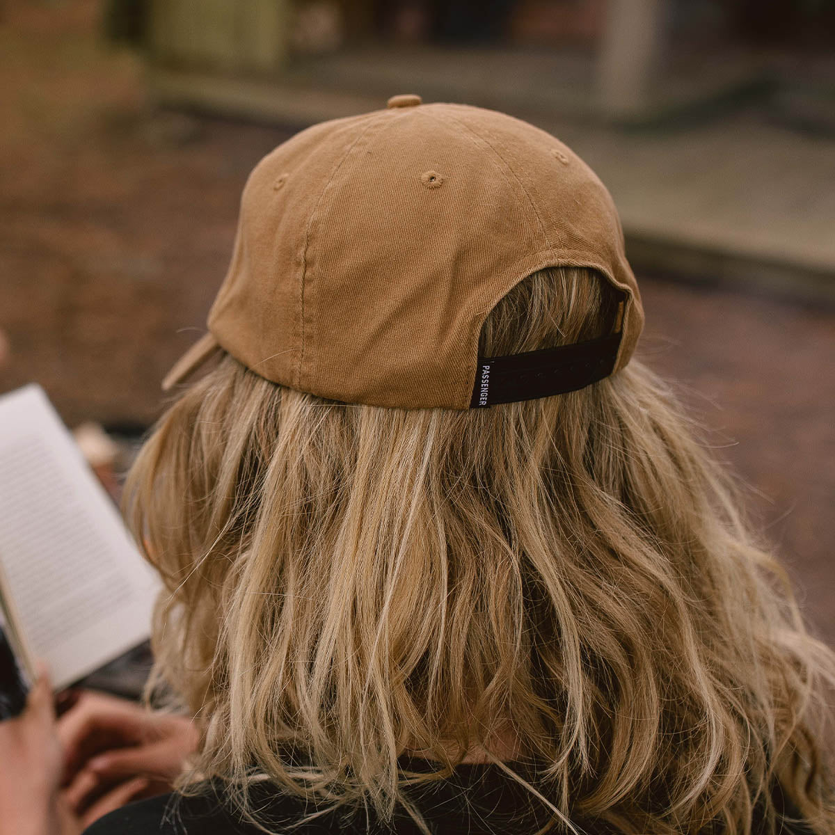 Canopy Recycled Cotton Snapback Cap - Brown Sugar