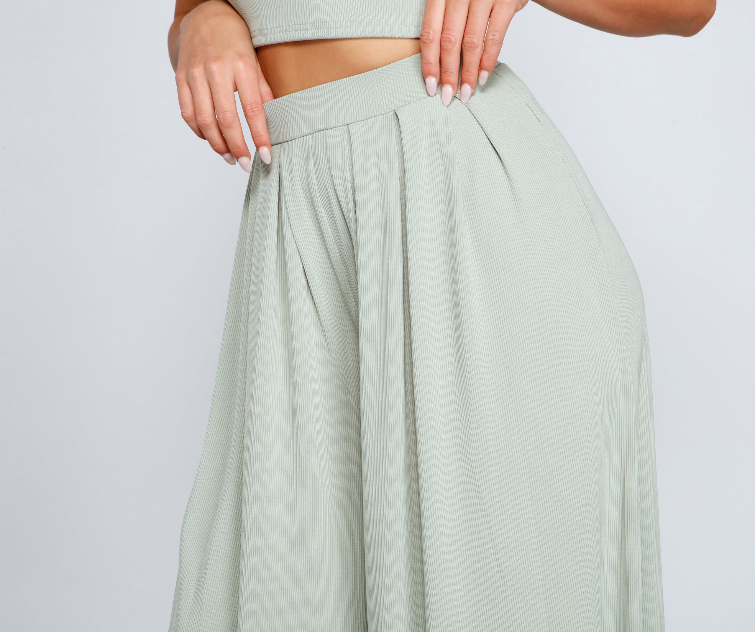 Make It Bold High Waist Palazzo Pants