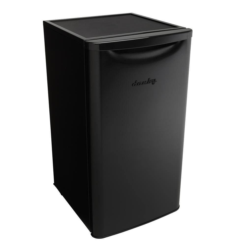 Danby 3.3 cu. ft. Retro Mini Fridge in Black without Freezer DAR033A6BDB