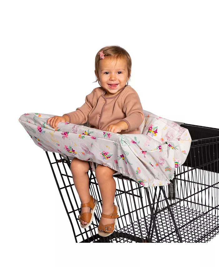 J L childress Baby Girls Disney Princess Shopping Cart High Chair Cover