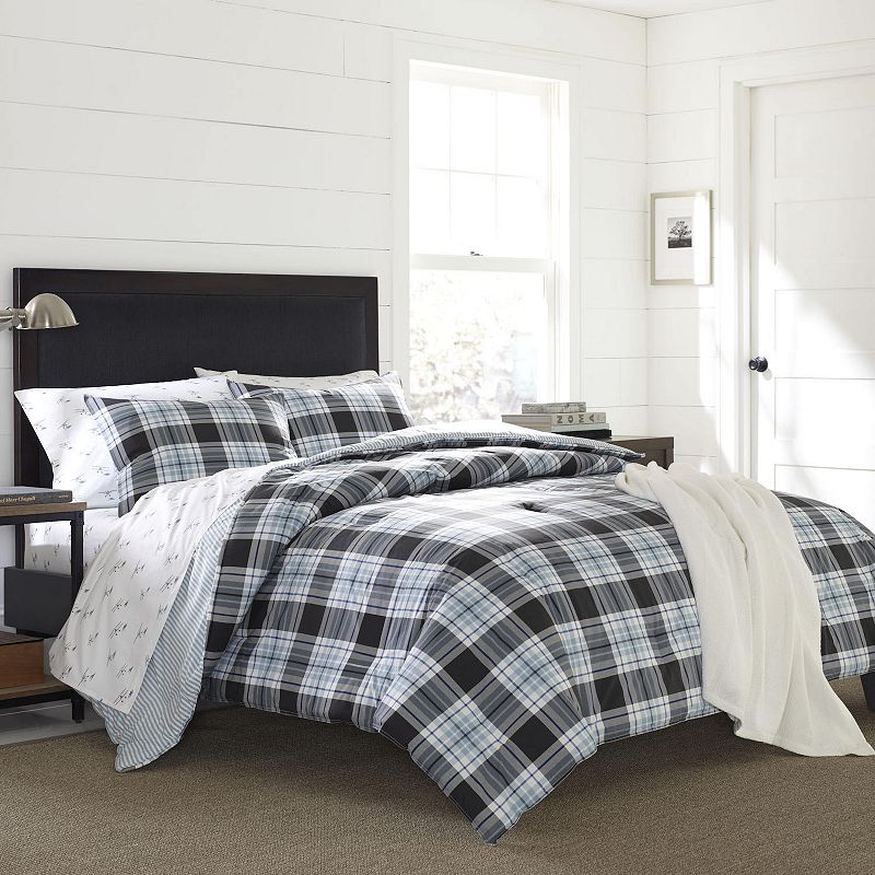 Eddie Bauer Lewis Reversible Duvet Cover Set