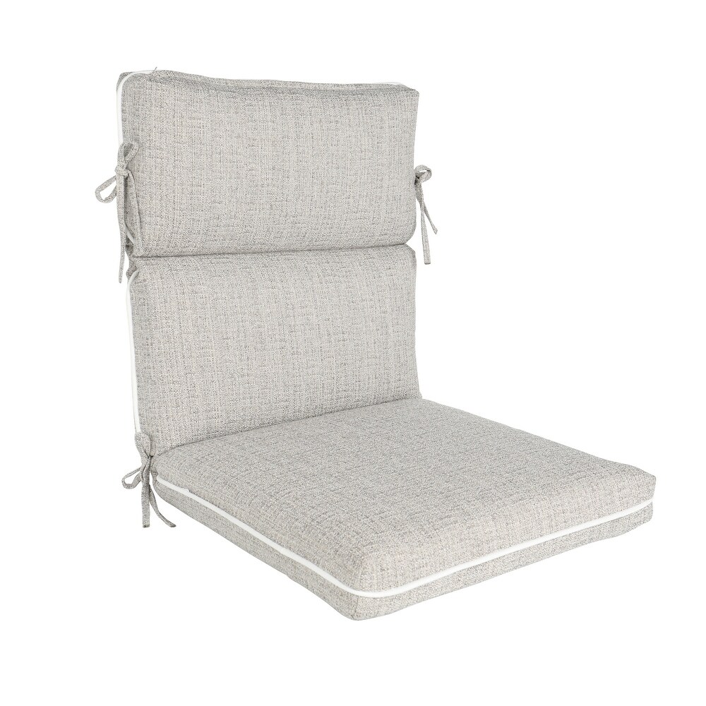 Outdoor/ Indoor High Back Dining Chair Cushion for Patio Furniture  21\