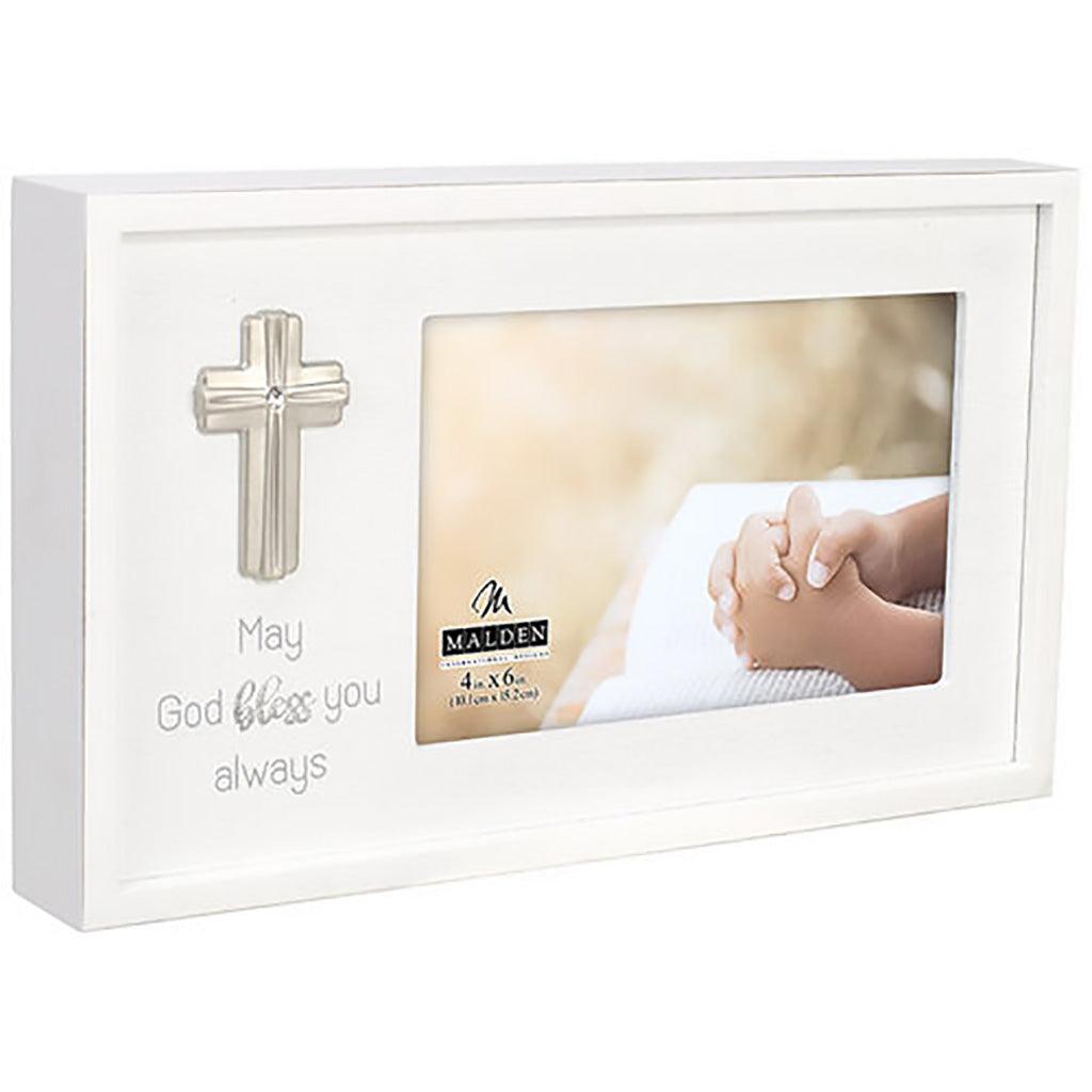 Malden  4X6 May God Bless You Always Frame