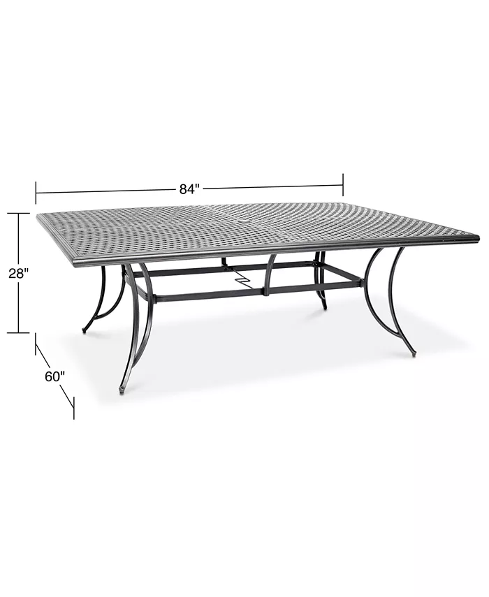 Agio Vintage II 84 x 60 Outdoor Dining Table