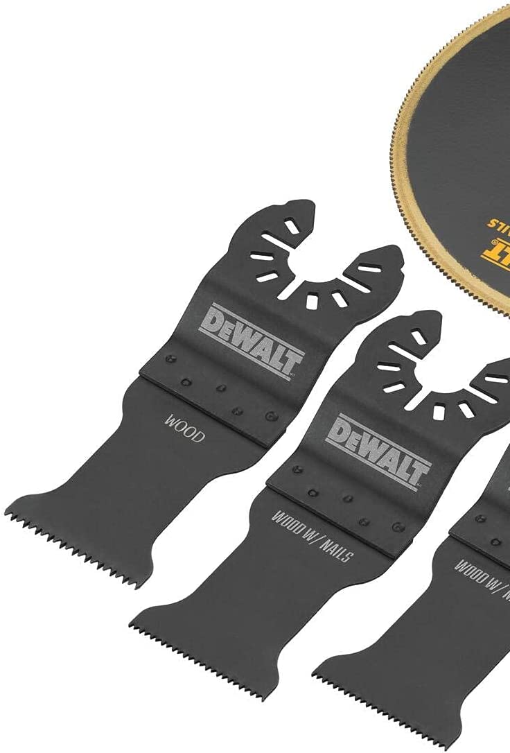 DEWALT Oscillating Tool Blades Kit， 5-Piece (DWA4216)