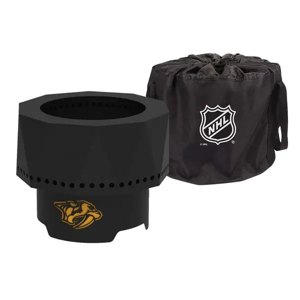 Blue Sky Nashville Predators Ridge Smokeless Fire Pit